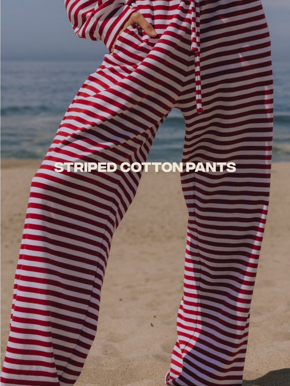 Daily Drills Red Striped Pants
